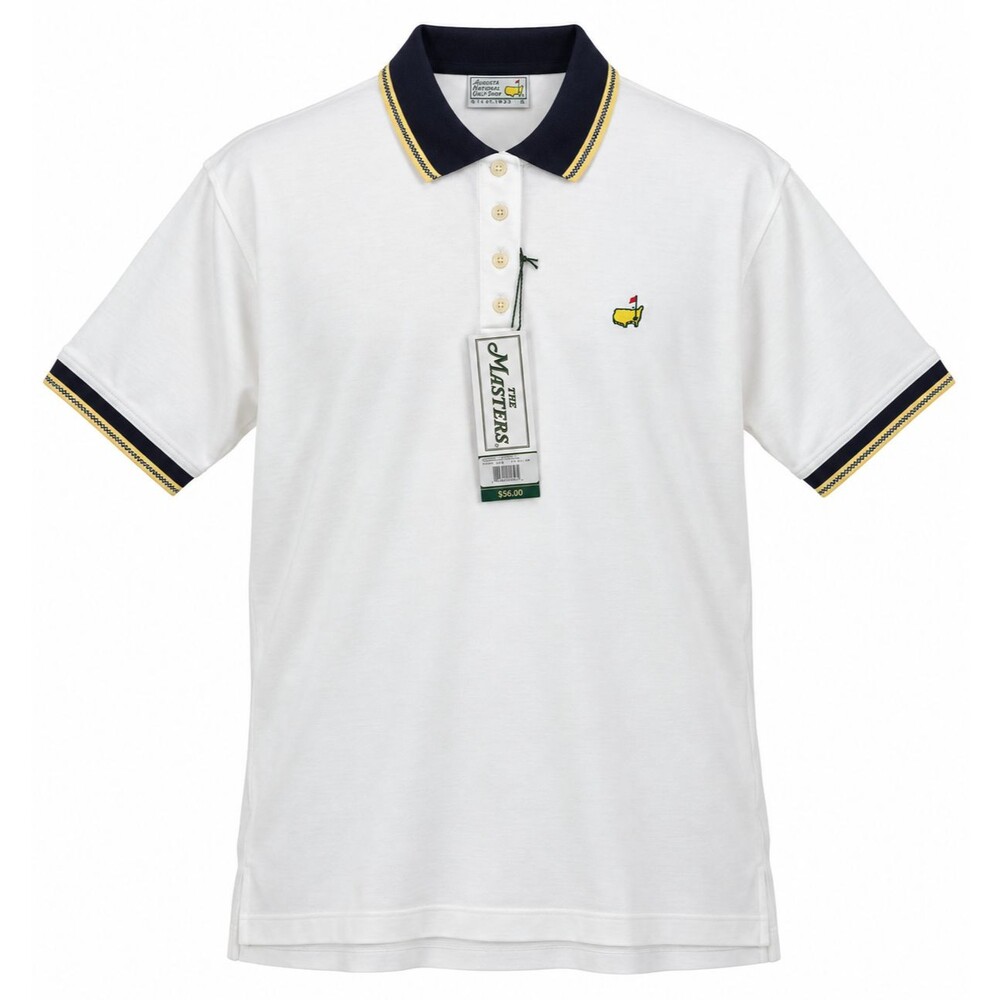 Vintage NWT Masters Augusta National Golf Shop Slazenger Polo Shirt L Hong Kong